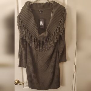 FALL FEELS Sweater Mini Dress